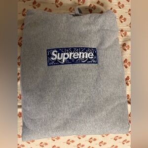 Supreme Bandana hoodie FW19